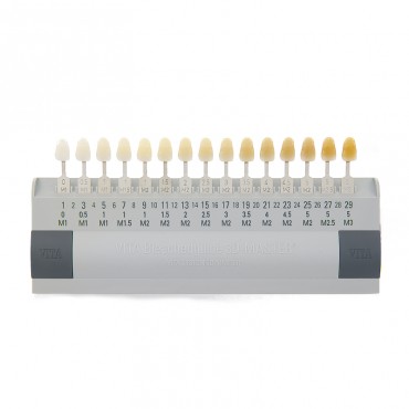 Guía de color Blanqueamiento Dental Vitapan 3D Master 29 niveles Guía de color Blanqueamiento Dental Vitapan 3D Master 29 niveles