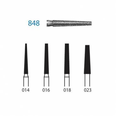 Fresa FG Diamante 848.314 Fino Cónico 5 uds Fresa FG Diamante 848.314 Fino Cónico 5 uds