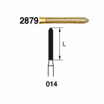 Fresa Diamante FG 2879.314.014 Serie 2000 Clínica 5 uds