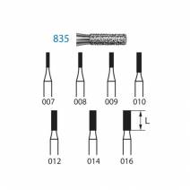 Fresa Diamante 835.314 FG Clínica Corto 5 uds