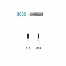 Fresa Diamante 8835.314 FG Clínica Fino Cilindro Corto 5 uds
