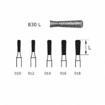 Fresa Diamante Clínica FG 830L.314 Pera Larga 5 uds