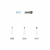 Fresa Carburo H7.204 CA Clínica Pera 5 uds