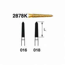 Fresa Diamante FG 2878K.314 Serie 2000 Clínica Torpedo 5 uds