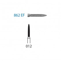 Fresa Diamante 862EF.204.012 CA Clínica Extra Fino Llama 5 uds