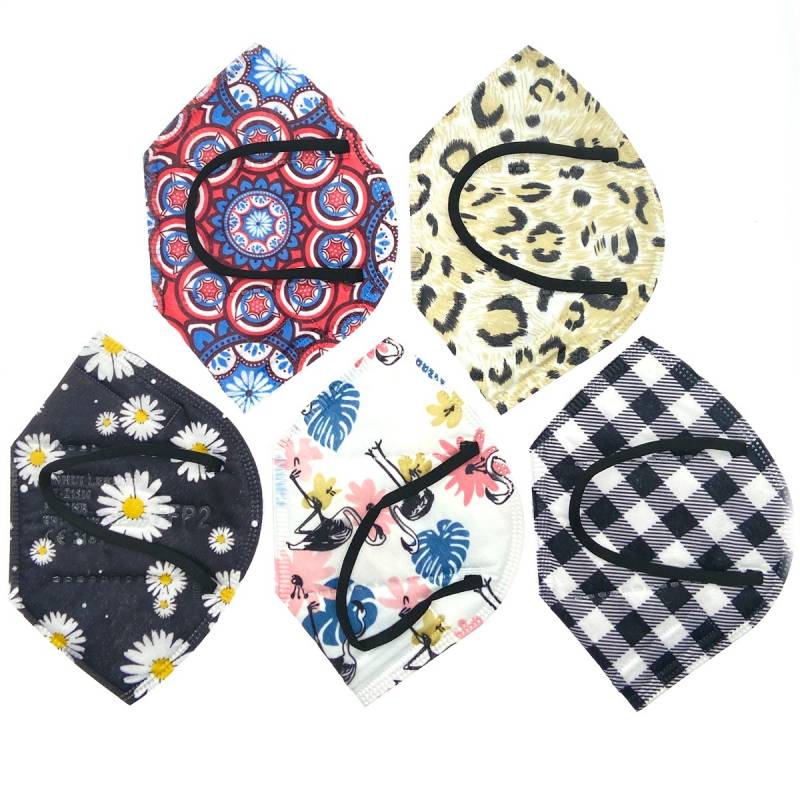 Mascarillas FFP2 Diseño Variado Desechables Adulto 10 uds LK-Z1510 CE2163 Farma Sana