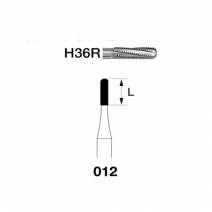 Fresa Carburo H36R.314.012 Clínica 5 unidades