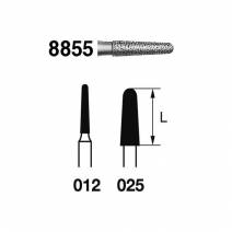 Fresa Diamante FG 8855.314 Clínica Fino Cónico 5 uds