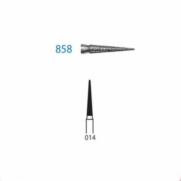 Fresa Diamante 858.313.014 FG Corto Clínica Lanza 5 uds Fresa Diamante 858.313.014 FG Corto Clínica Lanza 5 uds