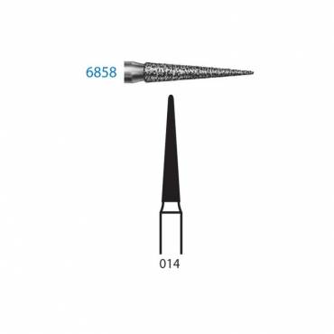Fresa Diamante 6858.314.014 FG Grueso Clínica Lanza 5 uds Fresa Diamante 6858.314.014 FG Grueso Clínica Lanza 5 uds