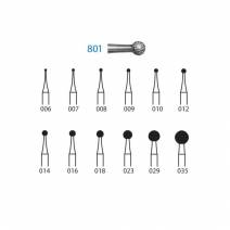 Fresa Diamante Clínica 801.314 FG Redonda 5 uds