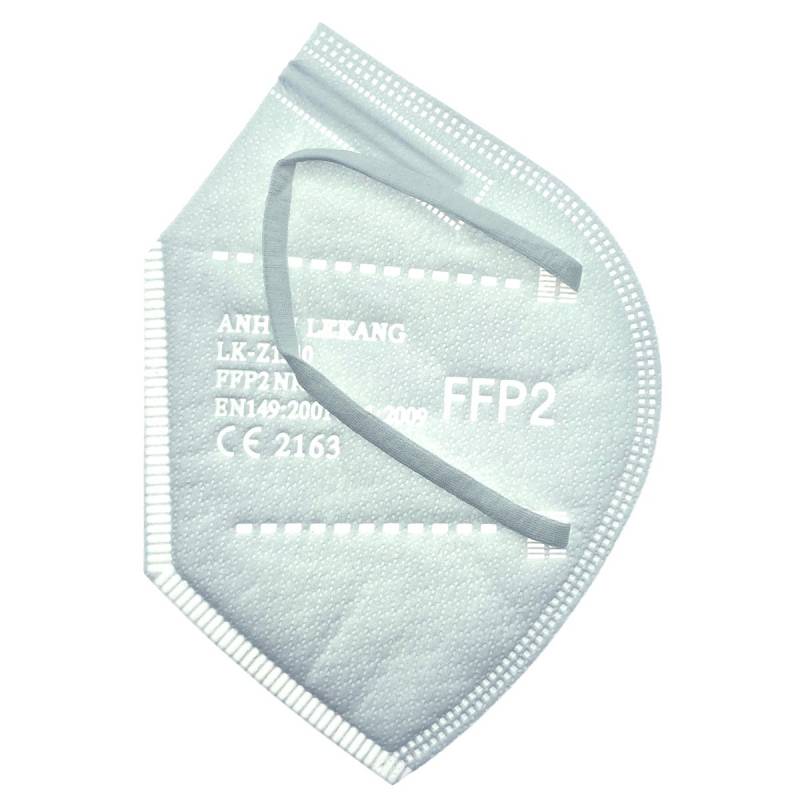 Mascarillas FFP2 Blancas CE2163 Desechables Adulto 10 uds LK-Z1510 Farma Sana