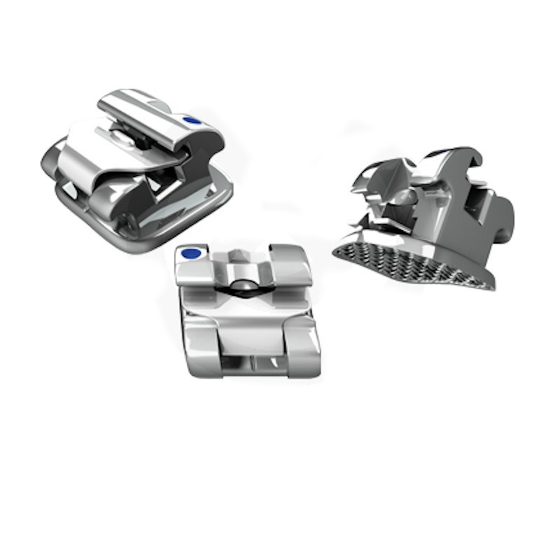 Bracket Autoligados Metálicos 0.22 Experience Mini Kit 20 u GC Dental