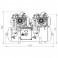 Compresor Tandem 2 Cilindros 2 Secadores de Aire 150L Mod. AC400
