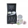 SKS Premium Box Mint 10 Kits Brackets Metal de Autoligado con Lámpara Blanca e Instrumental