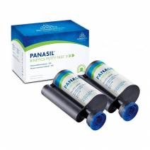 Panasil Binetics Putty Fast Silicona Adición 2 Cartuchos 380ml Reposición Kettenbach