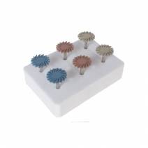 Kit Pulidores para Composite Ciclos Espiral 6 Piezas Bader