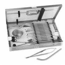 Set Instrumental Elevación de Seno 19 piezas y Caja Esterilización Deve Med
