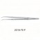 2315-70 F - Pinza para sutura y membrana - micro - 17, cm - curva