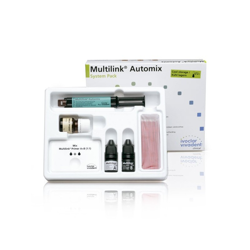 Multilink Automix Easy M+ System Pack Cementación de Ivoclar Vivadent.