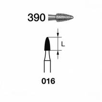 Fresa Diamante 390.314.016 FG Clínica Granada 5 uds Komet