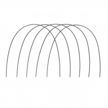 Arcos TMA Beta Titanio 021x25 5 unidades Ovoide SlimDent