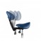 Taburete Clínica Dental Comfort Stool con Respaldo Regulable Bader