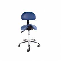 Taburete Clínica Dental Comfort Stool con Respaldo Regulable Bader