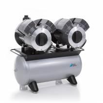 Compresor de Aire Durr Tornado 4 Cilindros con Secador de Membrana, Depósito 50 Litros