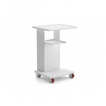 Carrito Atlas para Dispositivos con Estante, Zócalo Deslizante y Tomas de Corriente Zilfor