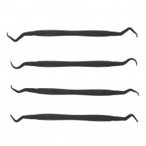 Kit Curetas para Implantes Teflón 4 piezas Masters