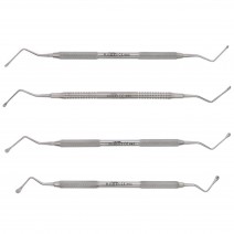 Cureta Lucas en acero inoxidable