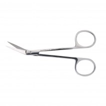 Tijera Iris de Cirugía Recta Angulada