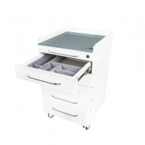 Carro Móvil Eros 6 Cajones con Encimera