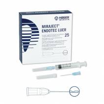 Agujas Miraject Endotec Luer 25G 0,5x40mm 100uds.