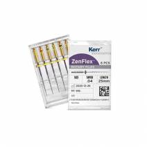 Limas Ni-Ti Zenflex Conicidad .04 - 25mm Endodoncia 6 uds Kerr Hawe