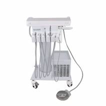 Cart con Unidad de Presión con Manómetro Bader