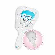 Espejo de Mano Dental Molar con Ortodoncia 1 unidad Azul Kike Toys