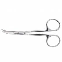 Tijera Iris de Cirugía Curva Angulada