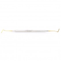 Espátula Composite Curva de Titanio