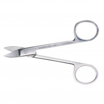 Tijera Curva Laboratorio Corte Grueso 10,5cm. 1ud.