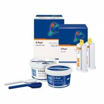 V-Posil Starter Set PSLF, 2 botes 450ml Putty Soft Fast - 2 cartuchos 50ml Light Fast Voco