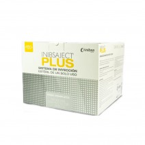 Agujas Dentales Inibsaject Plus 27G 0,40x35mm Larga, Estériles 100u