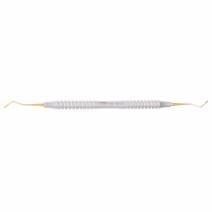 Condensador Doble Plano Liso Ø1 mm - Ø1,5 mm Gold Line Titanium Mango Tornado, 721G Masters