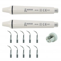 Dos Piezas de Mano Ultrasonidos Woodpecker HW-3H Compatible con EMS 2 Uds + 10 Puntas G1