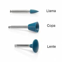 OptraGloss Pulidor Prepulido PP Azul Oscuro, Universal, Reposición 10 uds Ivoclar Vivadent