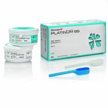 Platinum 95 Putty Normal Set Silicona de Adición Botes 450gr + 450gr Zhermack