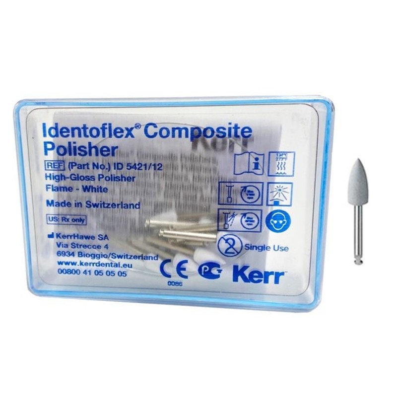 Identoflex Pulidores de Composite Alto Brillo Blancos 12u. Kerr Hawe
