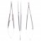 Kit para Microcirugía Inox 18 cm Puntas Rectas 3 uds.