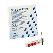 Fresa para Fiber Post Poste de Fibra, 1,2mm rojo GC